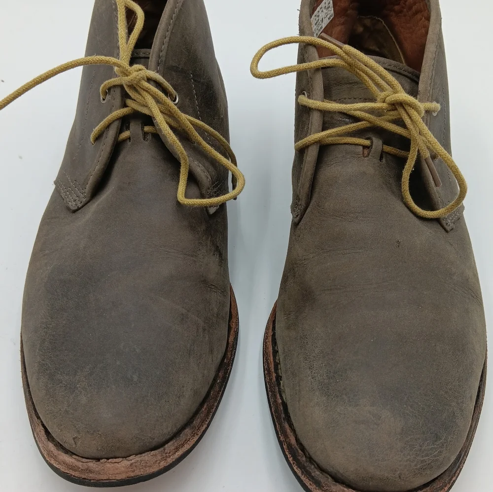 Timberland Boots Mens Size 7 Wodehouse Chukka Distress Leather Shoes
